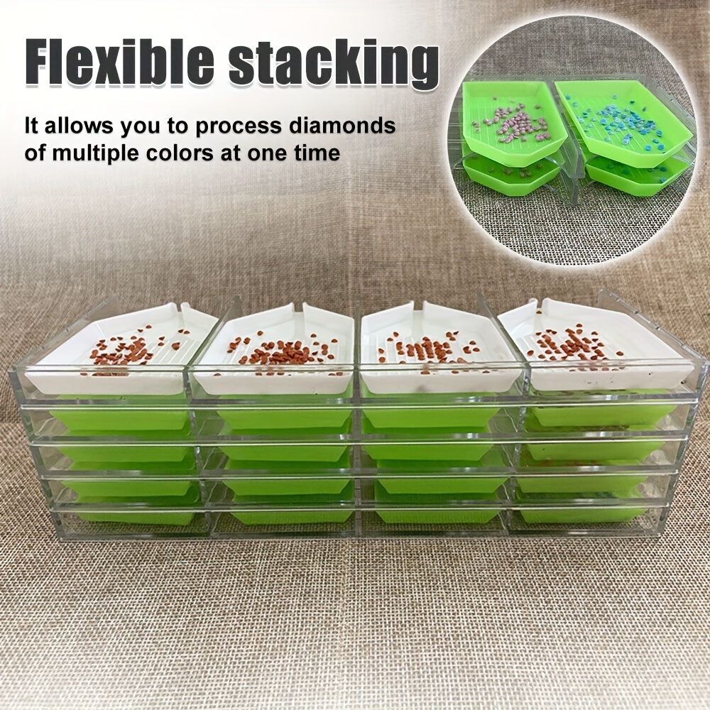 Diamond Painting Tray Holders Stackable SINGLE 