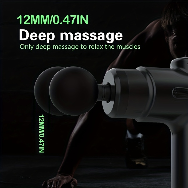 Fascia Gun Muscle Massage Gun Deep Tissue Percussion - Temu