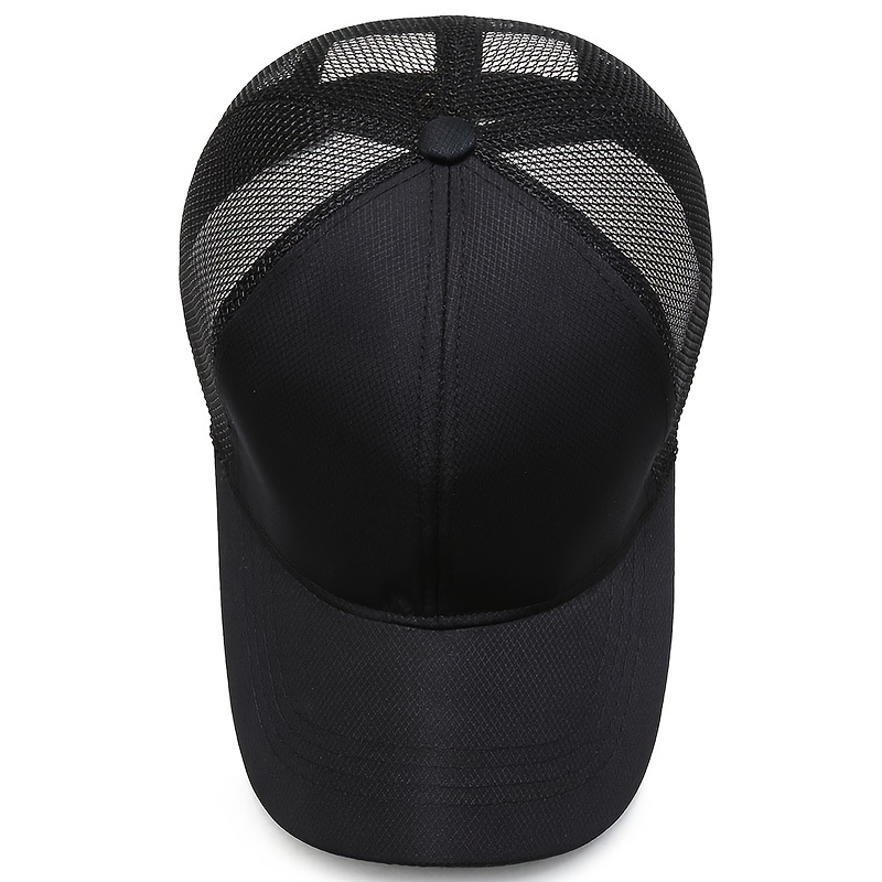 Outdoor Sports Solid Baseball Cap Sunscreen Mesh Cap