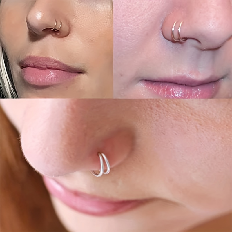 Double Helix Nose Rings, Hot Style for Ladies