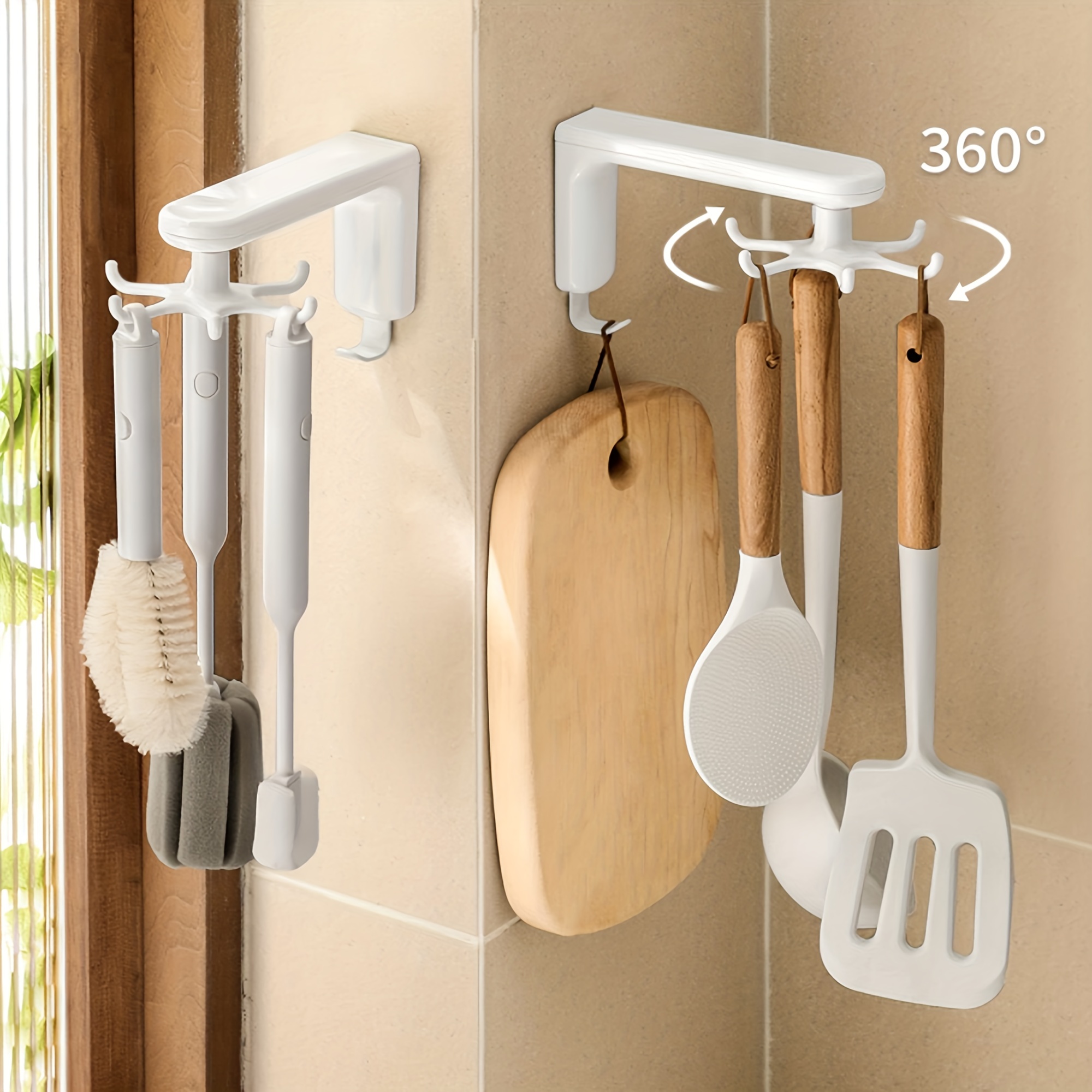 Under-Cabinet Kitchen Utensil Storage