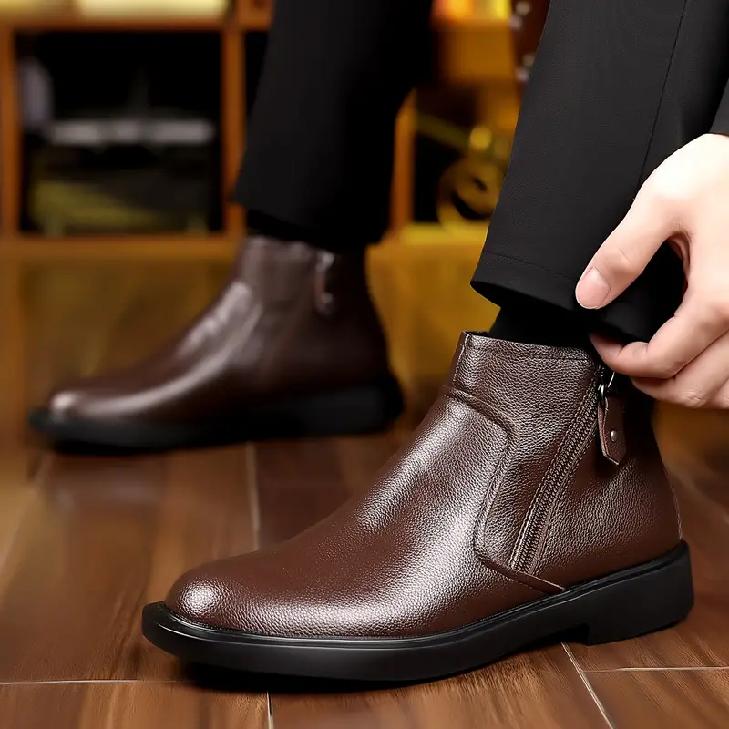 casual dress boots for men