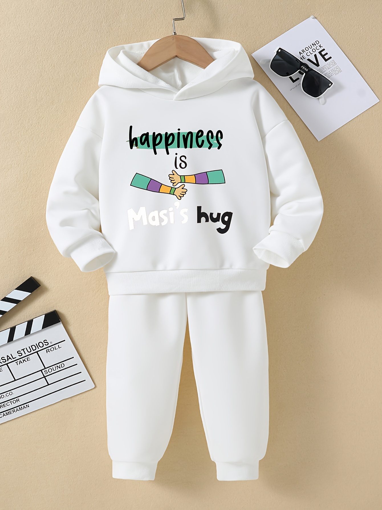 Conjunto De 2 Piezas Con Estampado Happiness Is Masi's Hug