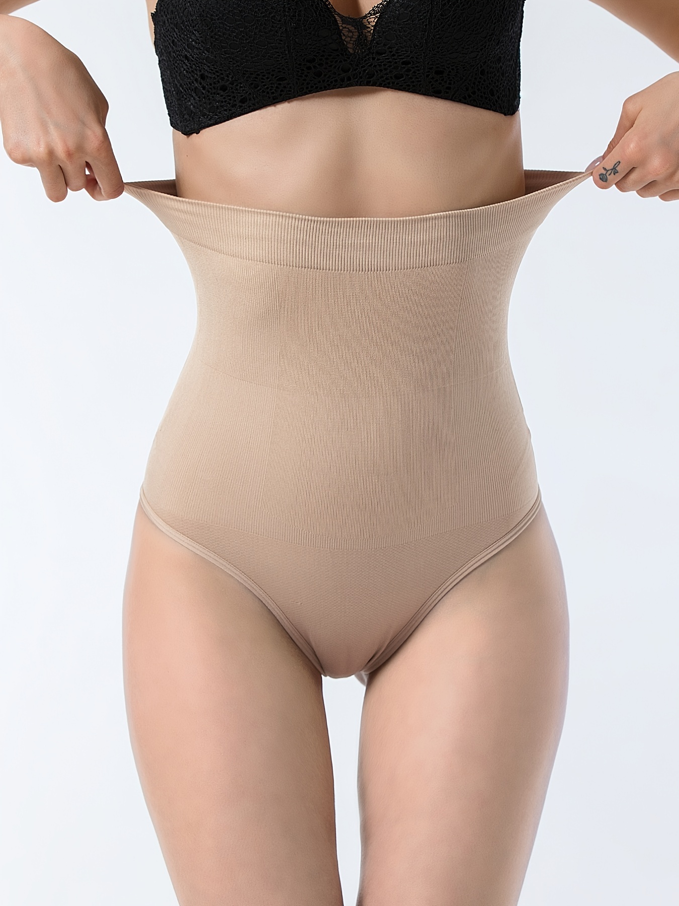 Women's High Waist Body Shaper Tight Panties Postpartum - Temu