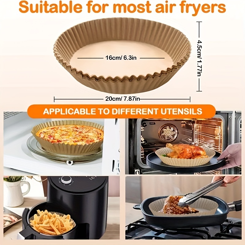Silicone Baking Pan/Paper Pour Air Fryer Joint En Silicone - Temu
