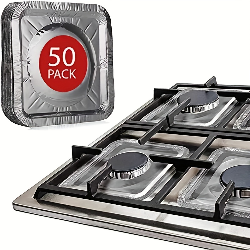 Gas Stove Burner Covers - Extra Thick Non Stick Reusable Stove Top Covers  for Gas Burners 