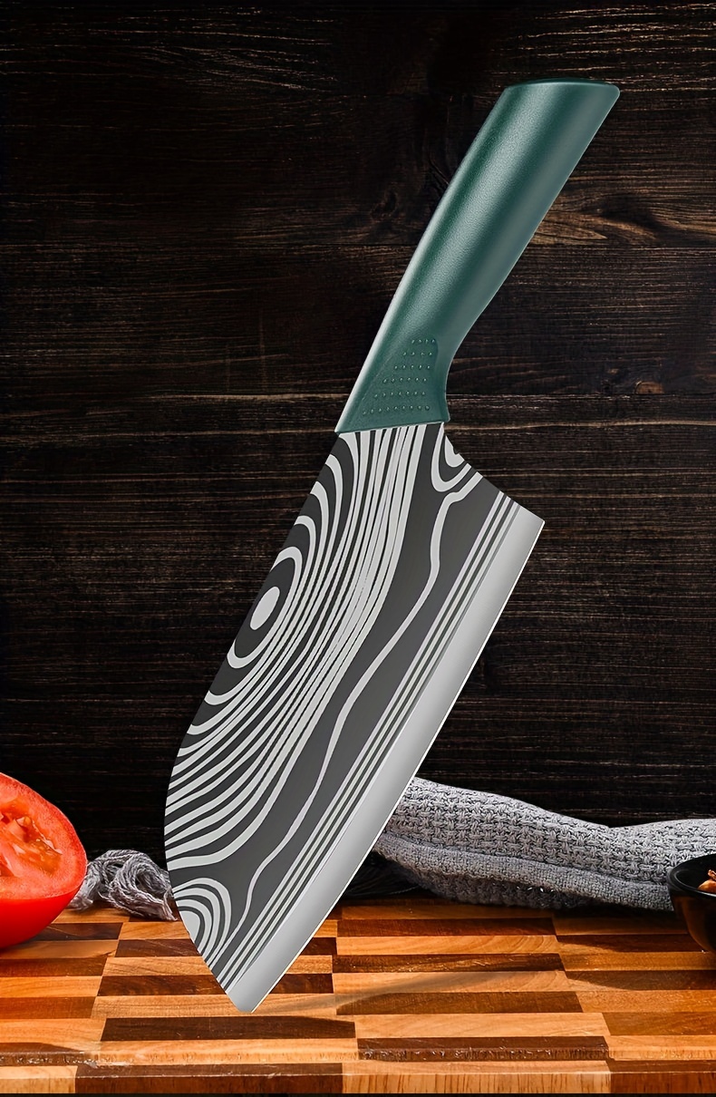 Forged kitchen knife household stainless steel meat cleaver small and  lightweight women's slicing knife chef's knife