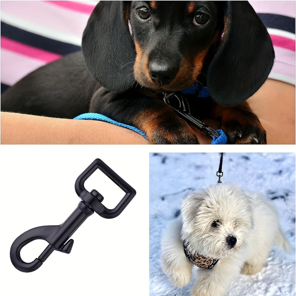 Swivel Clips Snap Hooks Black Heavy Duty Dog Leash Clips Dog Leash Clasp  Dog Leash Snaps Hooks Trigger Clip Trigger Snaps 1 4pcs