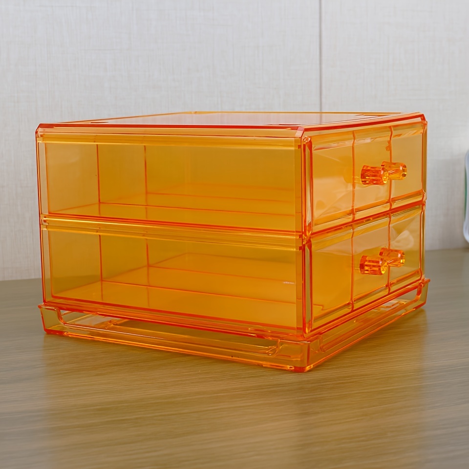 1pc 15 Girds Clear Large Plastic Organizer Box with Dividers Bead