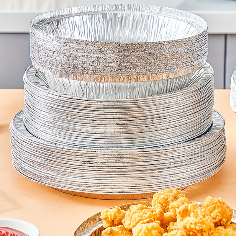 Disposable Aluminum Foil Round Baking Pie Plate Cake Container - China Foil  Pans and Aluminum Foil Pans price