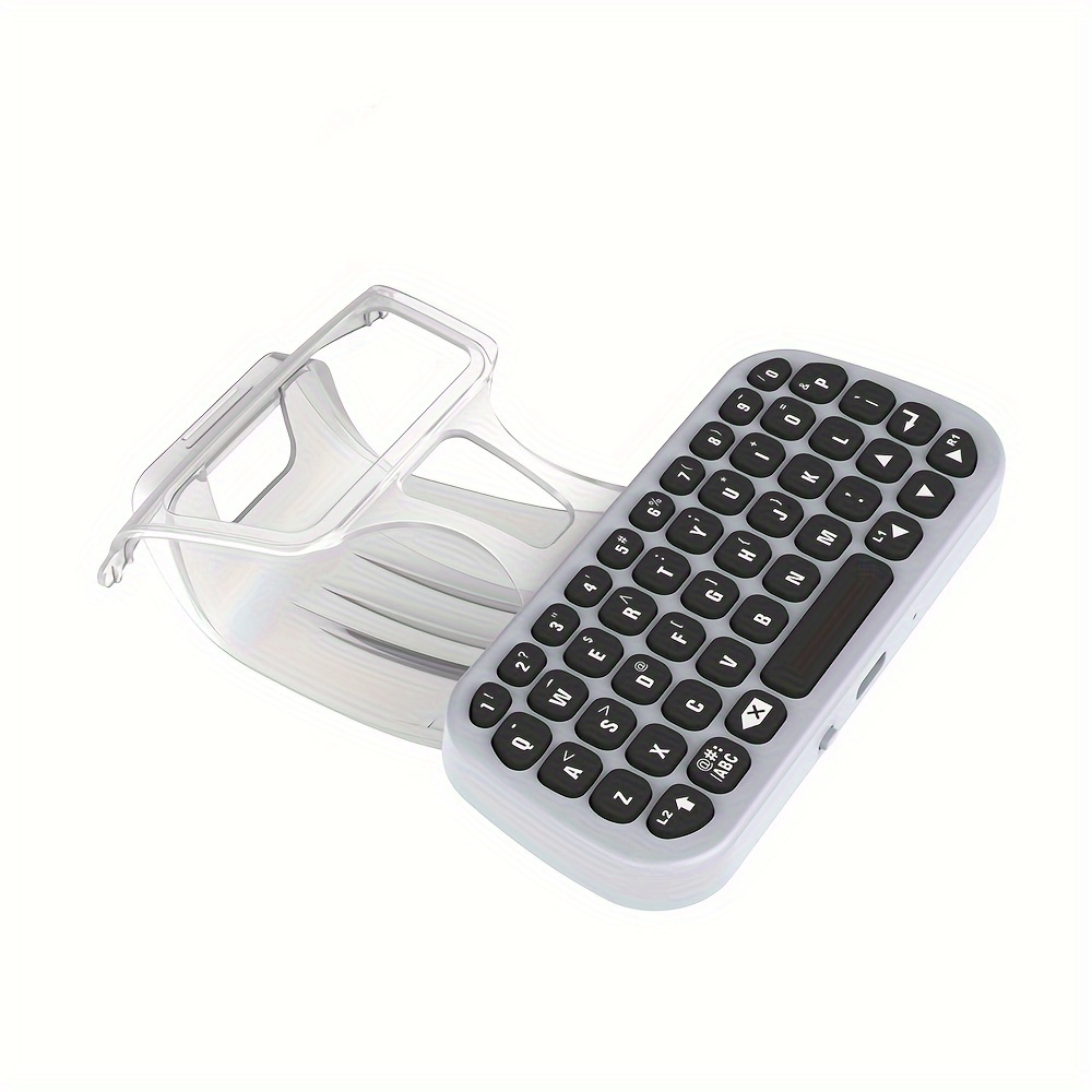 For PS5 Wireless Keyboard Mini Gamepad Chat Board Wireless BT 3.0