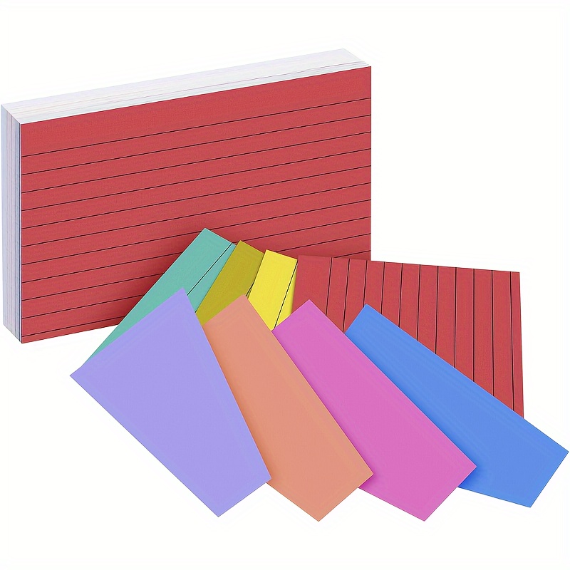 Organize Your Notes, Recipes, and Index Cards with These 300-Capacity  Plastic Index Card Boxes!