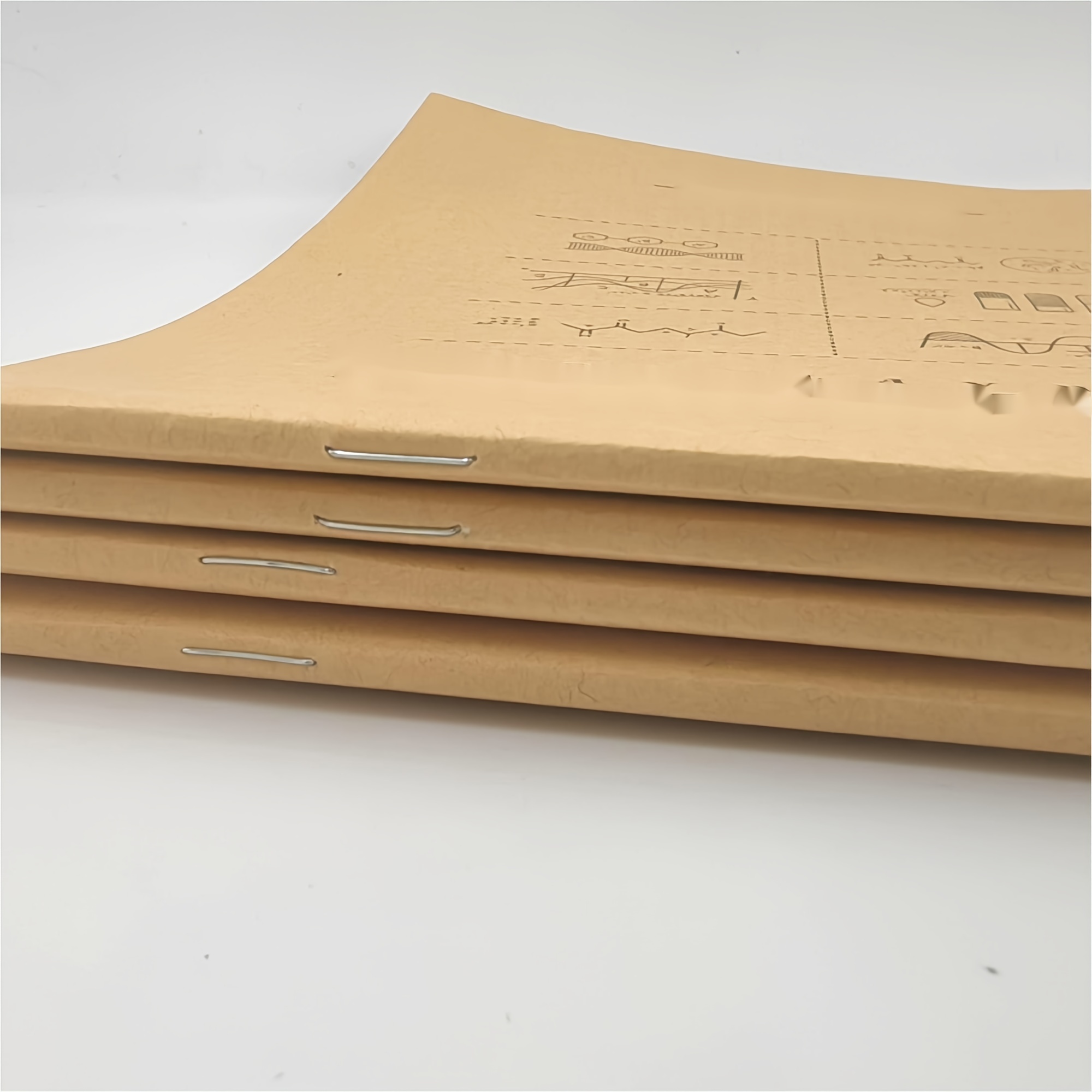 500 Pages Blank Sketchbook Student Draft Tearable Extra - Temu