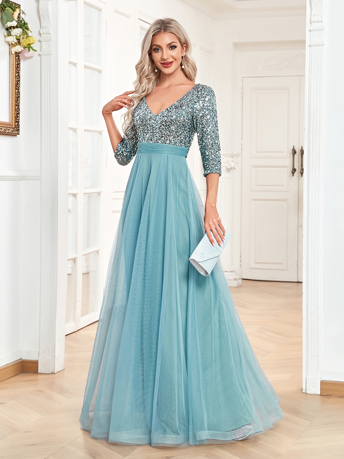 Half Sleeve Gowns Online Shopping for Women at Low Prices