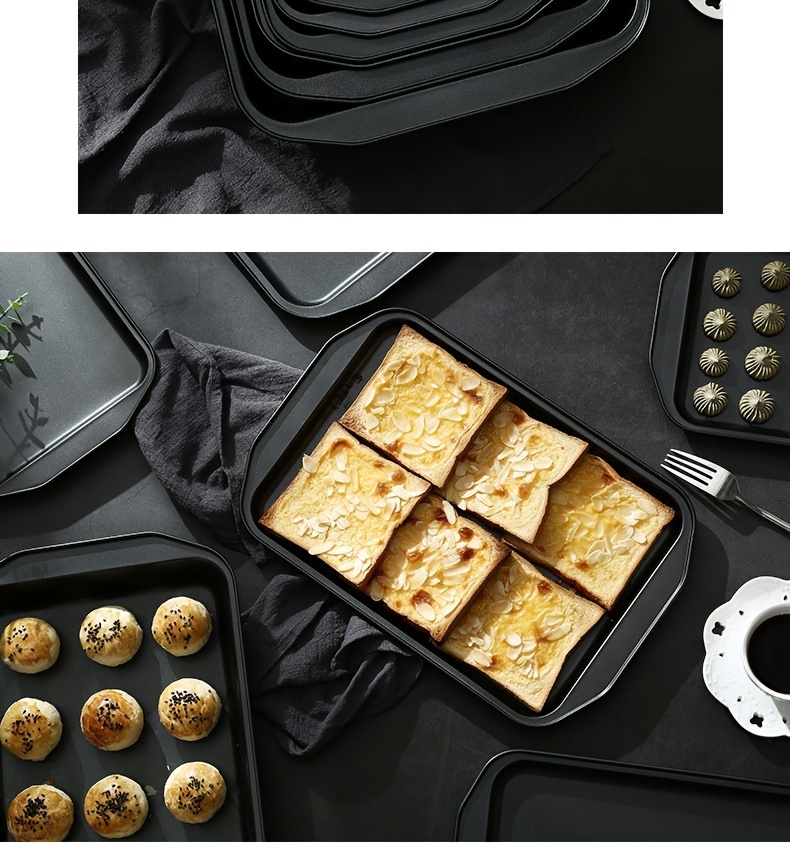 Baking Sheet Pan Set Cookie Sheet For Oven Nonstick Bakeware - Temu