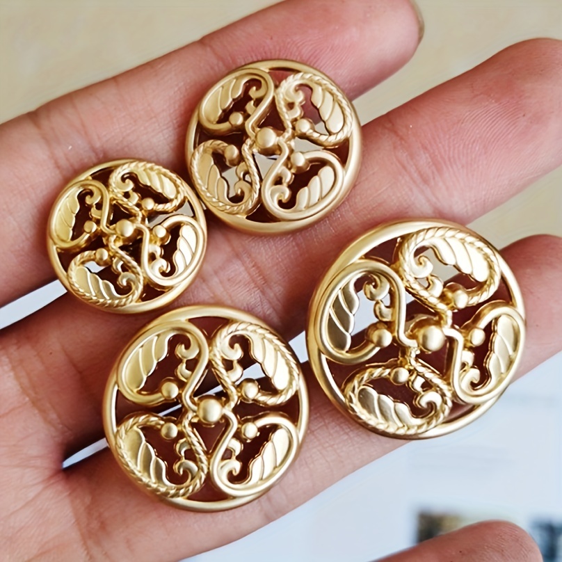 Sewing Accessories Buttons, Alloy Clothing Accessories