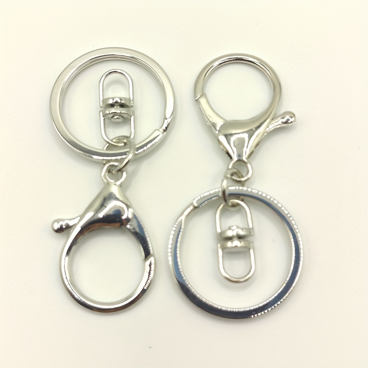 2pcs Keychain Pendant Ring Chain Men Diy Jewelry Accessories 308 Lobster  Clasp Three Piece Set Manufacturer Support Production Mens Key Ring, 24/7  Customer Service