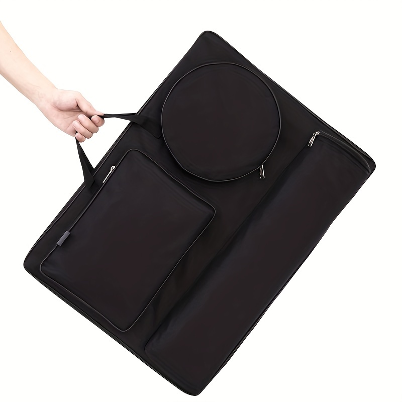 Oxford Cloth Art Portfolio Case Portable Art Portfolio Bag - Temu