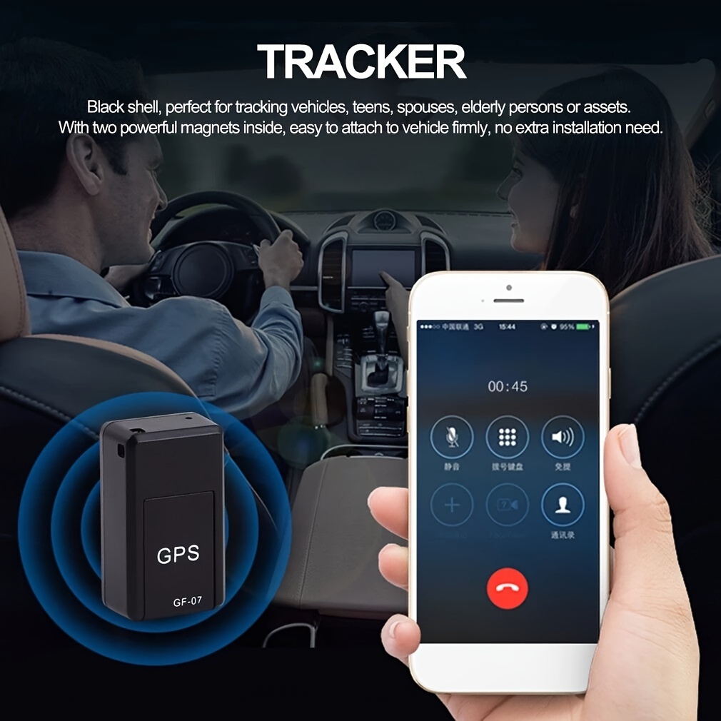 Acheter PDTO New GPS Tracker Strong Magnetic Car Vehicle Tracking Anti-lost  Security Device