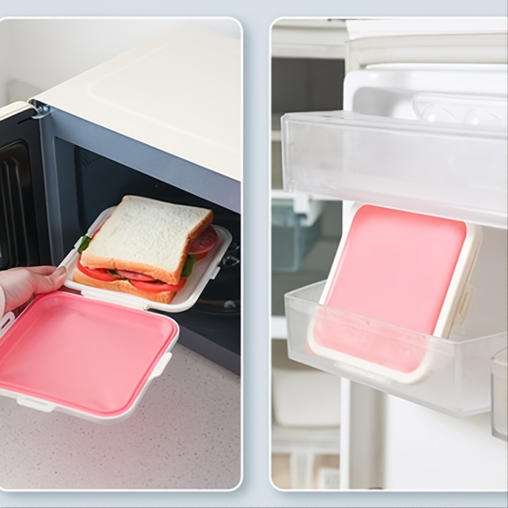 1pc Sandwich Box Food Storage Container The Perfect Pizza Storage