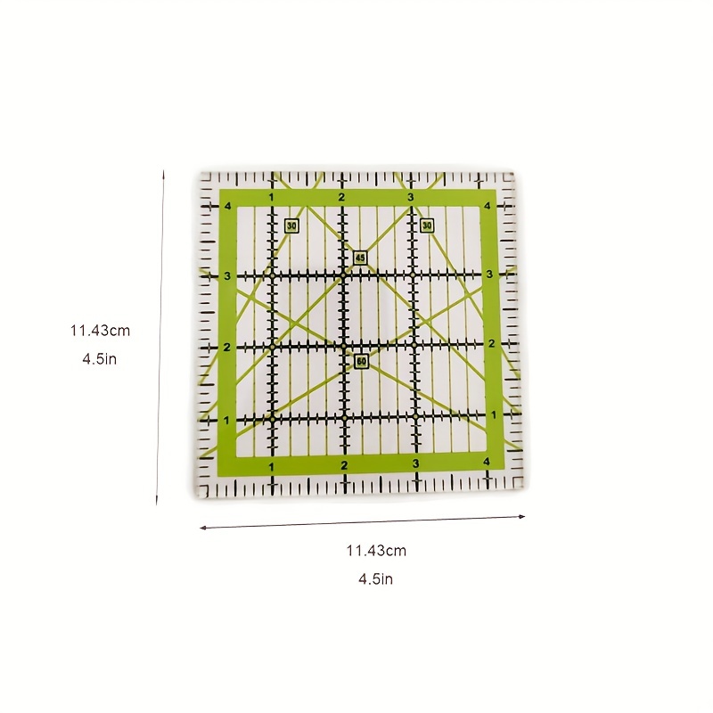 New Patchwork Ruler Sewing Template Square Tool Cutting - Temu Malaysia