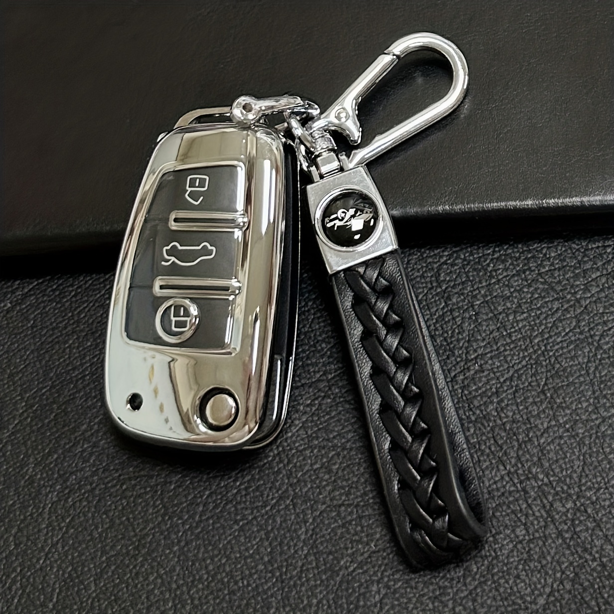 1pc Autoschlüssel Fob Abdeckung Vintage Tasche Für A6l Schlüssel