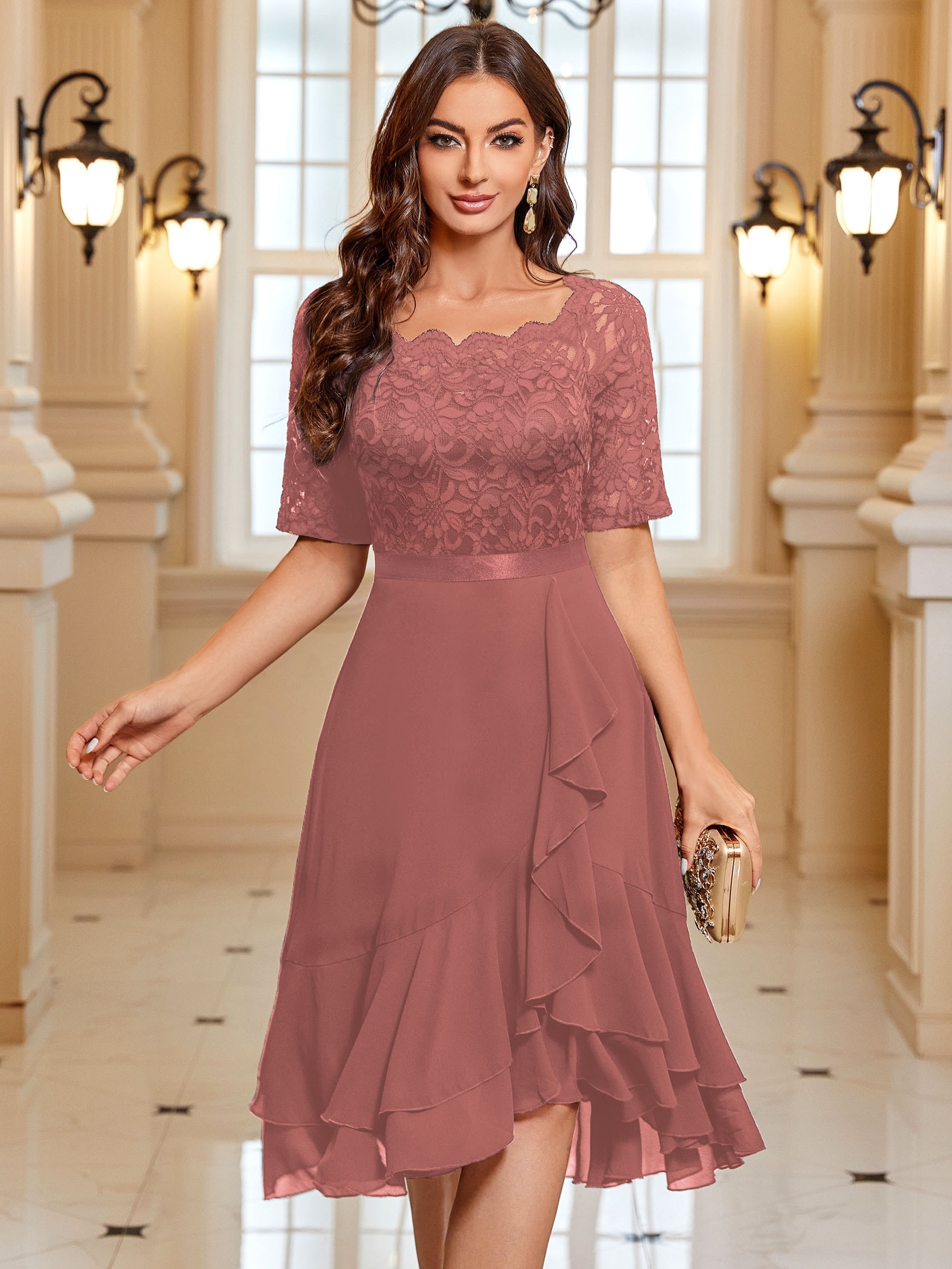 Frill 2025 waist dress