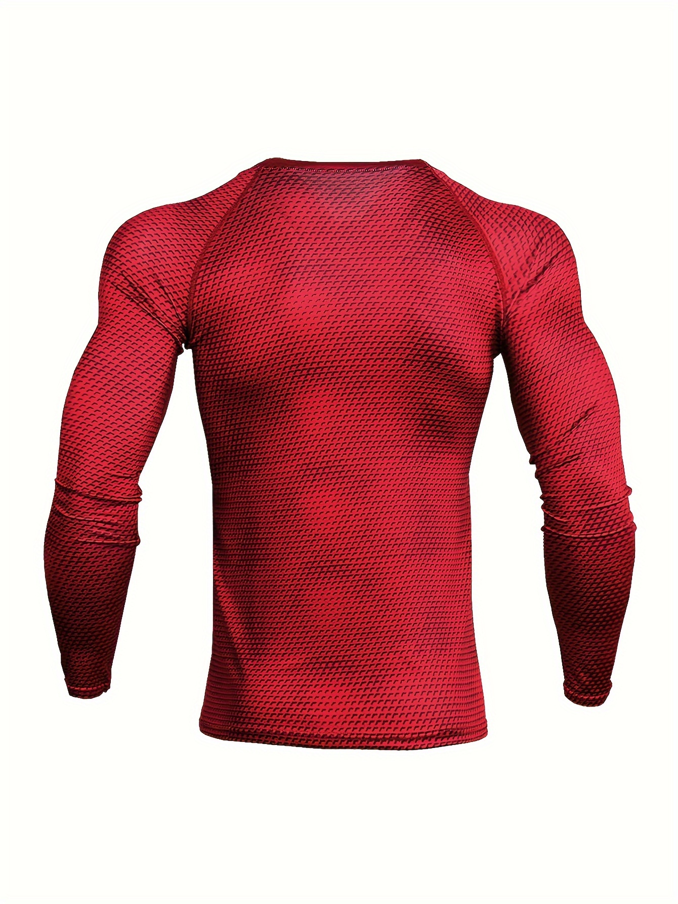 Men Compression Base Skin Tight Training Long Sleeve Fitness Quick