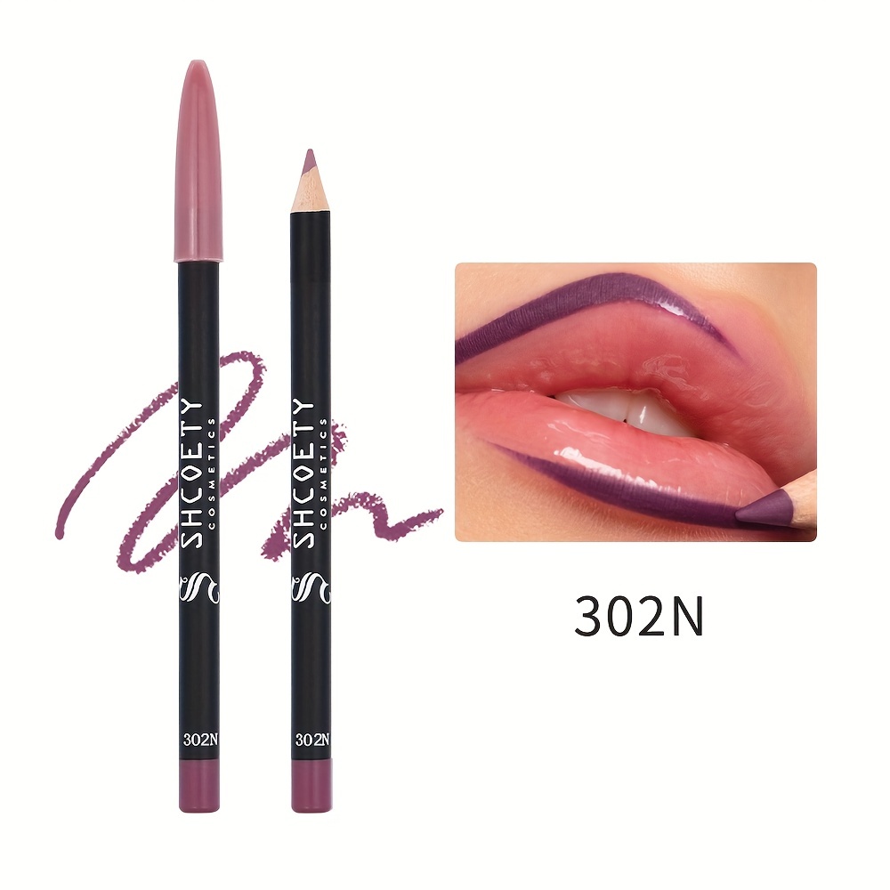12-color Matte Lip Liner, Waterproof, Long-lasting And Non-fading Lip Liner, Non-stick Cup Not Easy To Take Off Makeup Valentine's Day Gifts