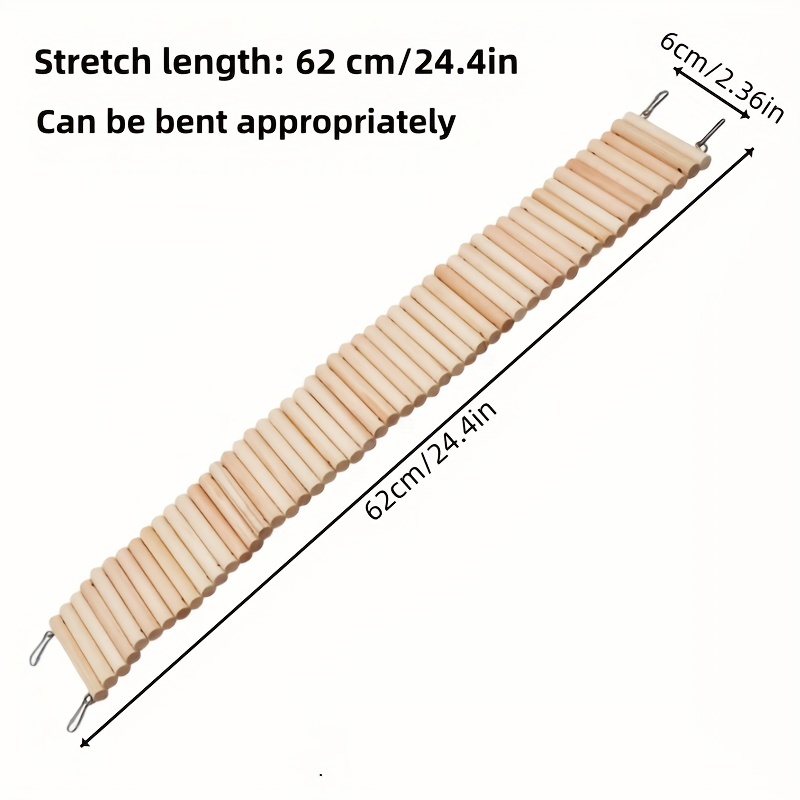 Compre Puente De Escalera De Madera, Juguete De Roedores De Rata