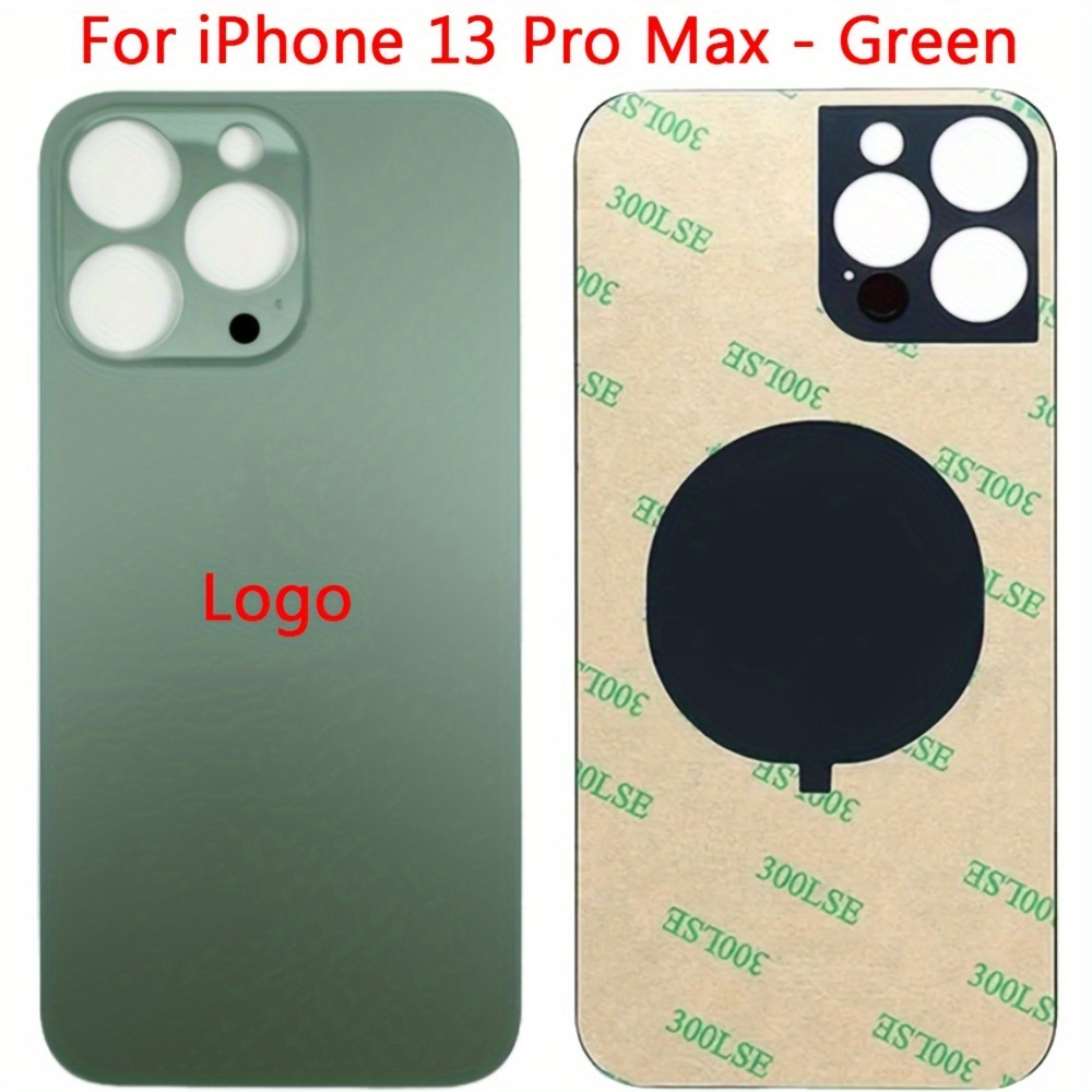 Tapa Cristal Trasera iPhone 13 Pro Max - Verde