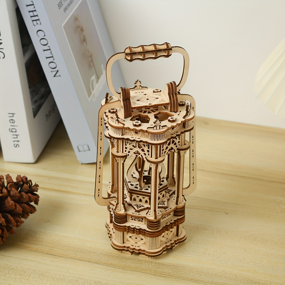 DIY Lampe Portable Puzzle 3D en Bois Jouet d'Assemblage - Temu Belgium