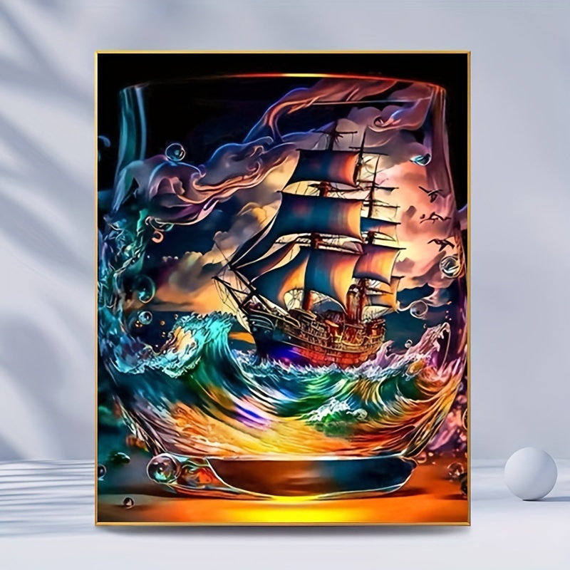 5d Diy Artificial Diamond Painting Fish Diamond Painting - Temu New Zealand