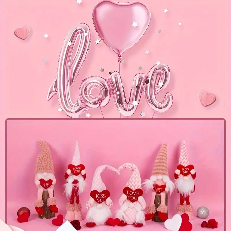 2024 New]campus Valentines Day Decorations Valentines Day - Temu