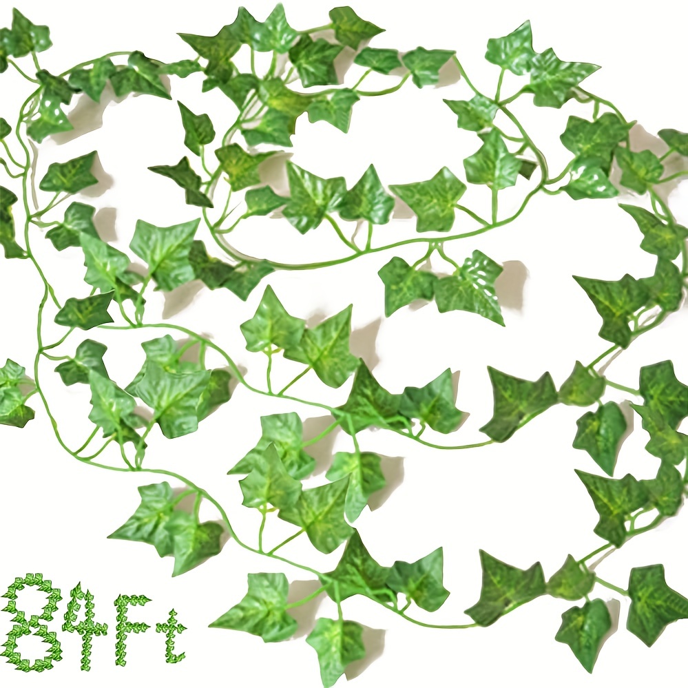 Artificial Ivy Garland Fake Plants Fake Ivy Leaves Greenery - Temu