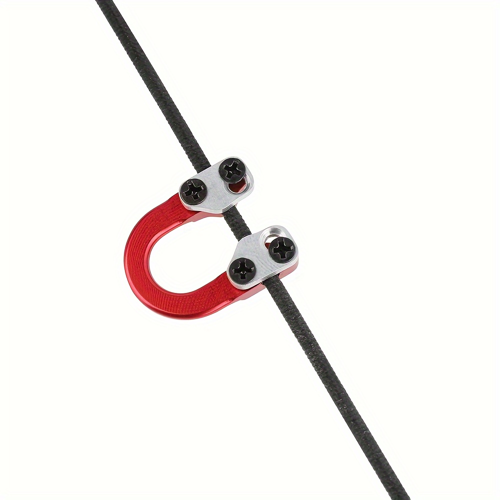 Archery D Loop Red Metal D Loop Release Bow String Nock Ring - Temu