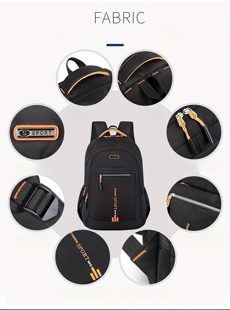 Tangcool-mochila de gran capacidad para hombre y mujer, morral de