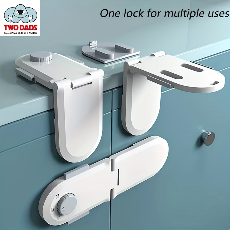 2/4/6/8Pcs Children Right Angle Safety Locks Cabinet Door Fixed