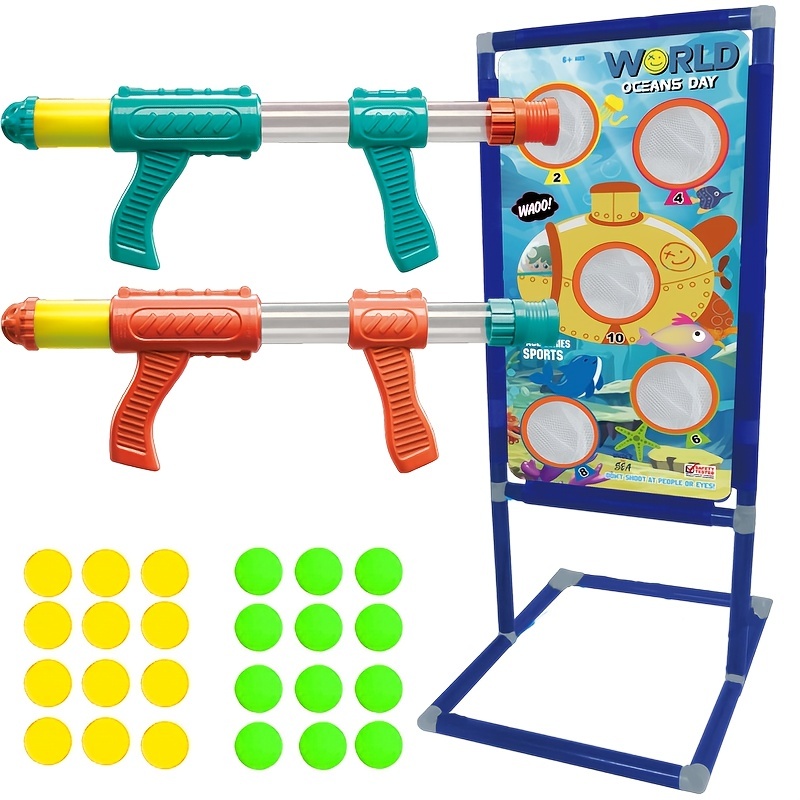 Juegos de disparos para niños de 4, 5, 6, 7, 8, 9, 10, 10 y más de 10 años,  regalo de cumpleaños para niños de 6 a 12 años, juegos de lanzadores de –  Yaxa Colombia