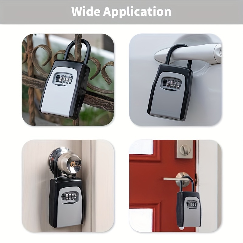 Schlüssel-Management-Box 48 Schlüssel Metall tragbare Sicherheits