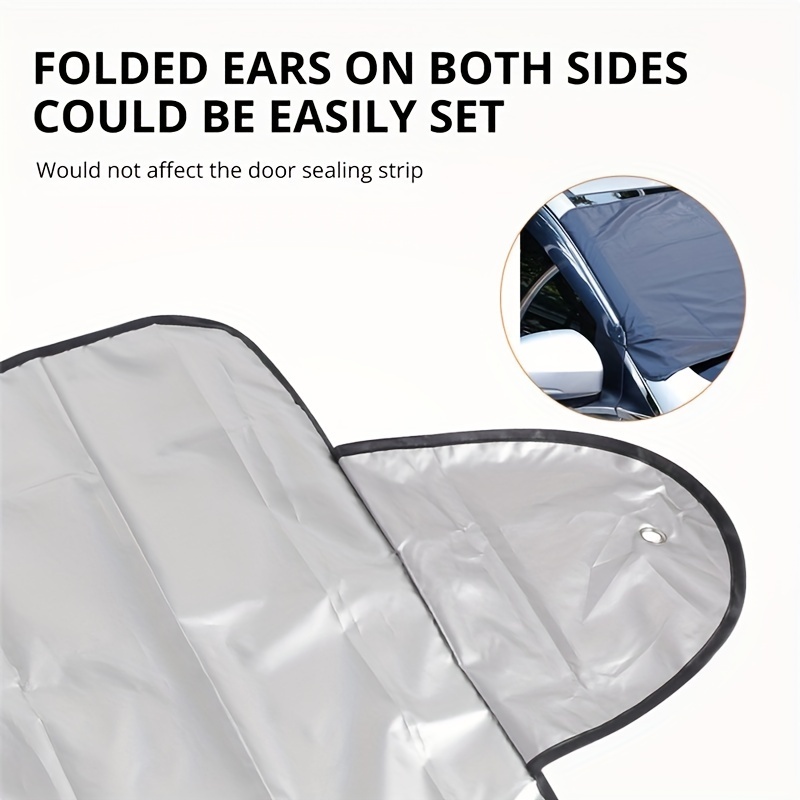Foldable Car Windshield Cover Snow Shield Sunshade