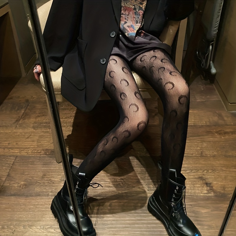 Japanese Style Womens Tights Summer Nylon Print Stockings Sexy