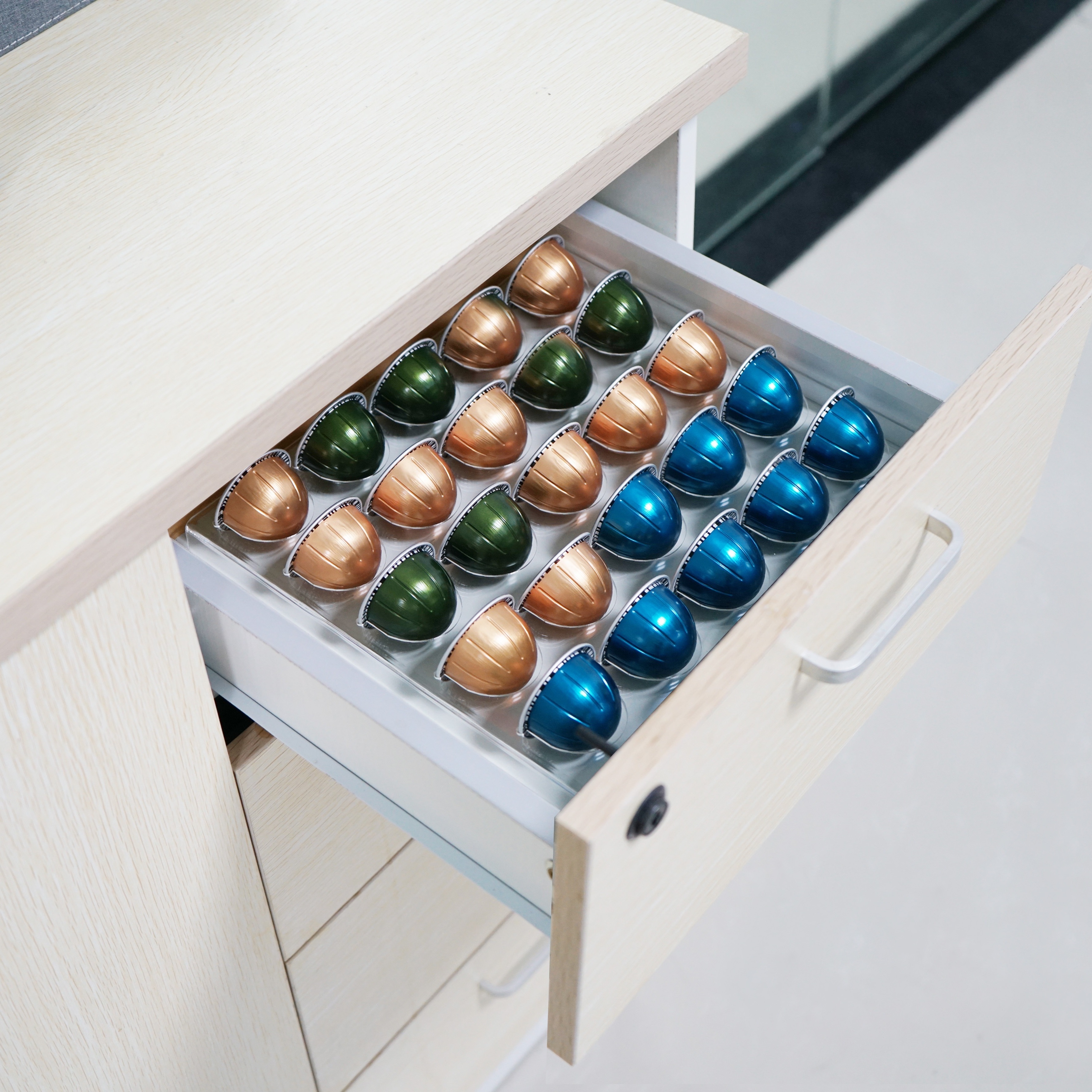 Vertuoline Capsule Coffee Pod Storage Rack - Acrylic Capsule Cups Holder  For 25 Coffee Pods - Convenient Coffee Accessory - Temu Germany