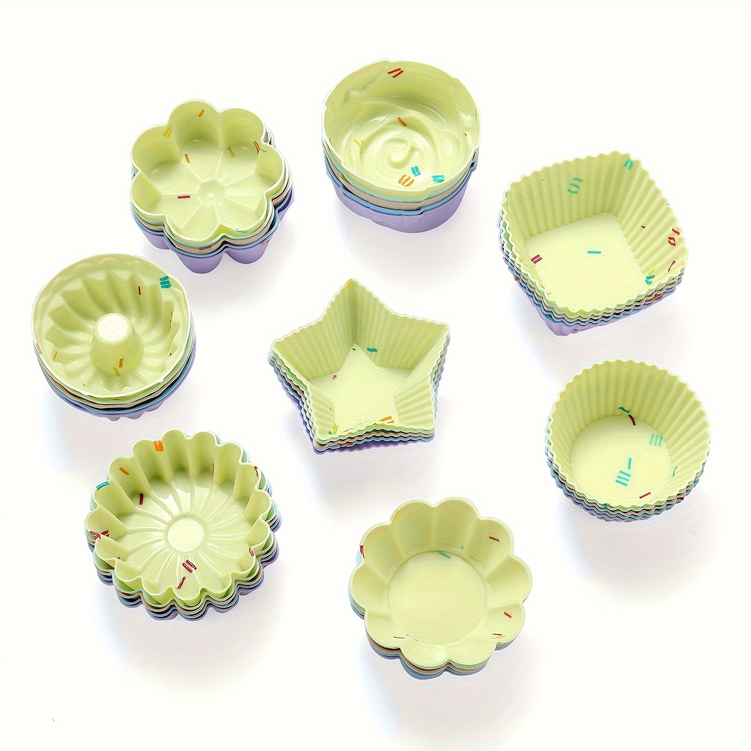 Set Stampi Dolci In Silicone 6/45/51 Pezzi Set Stampi In - Temu Italy