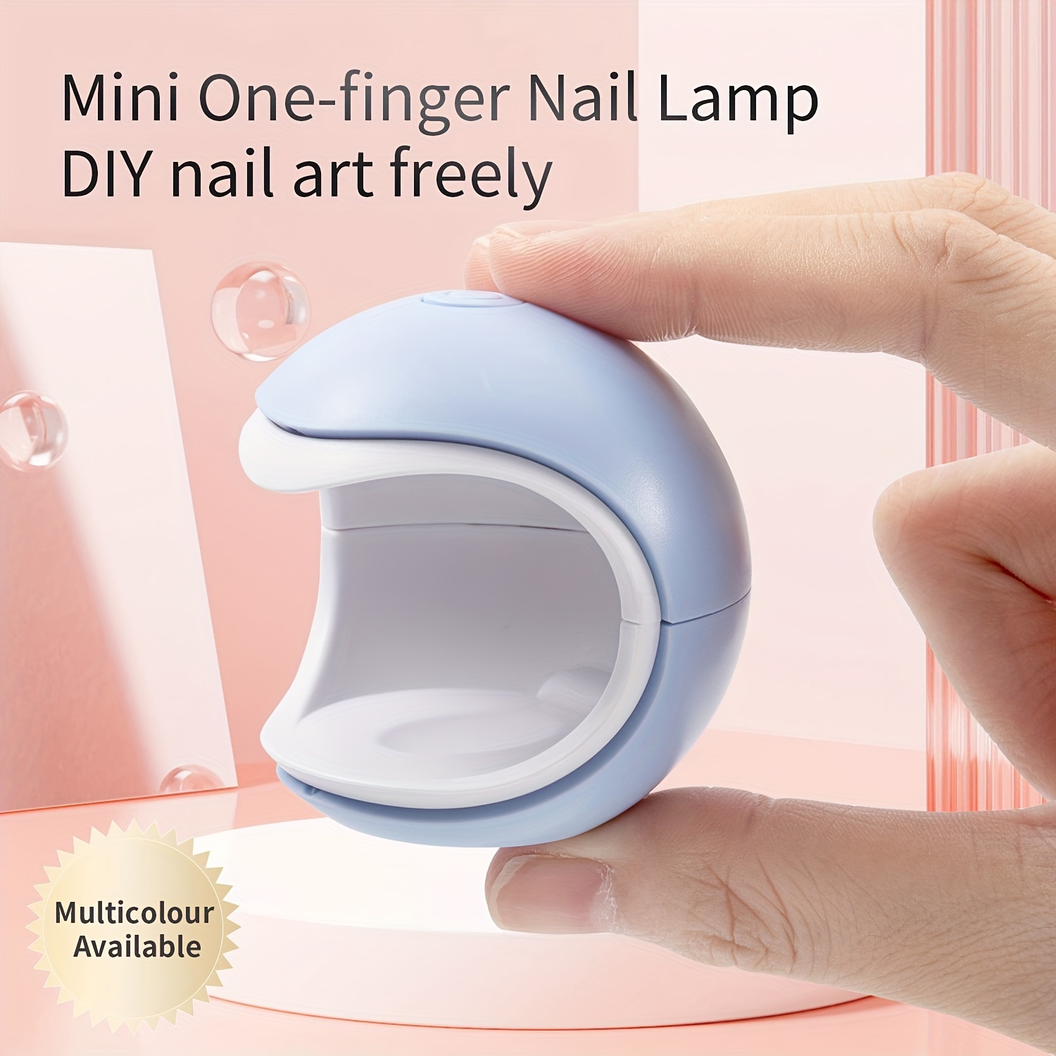 Luz Uv Mano Uñas Gel Mini Luz Uñas Lámpara Uñas Led Portátil - Temu