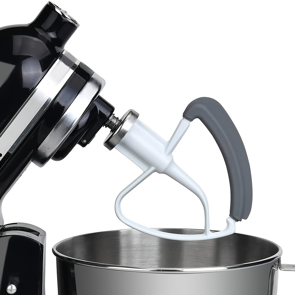  Stainless Steel Flex Edge Beater for KitchenAid Artisan Classic  Tilt-Head 4.5 QT Stand Mixers, Paddle with Silicone Edges Scraper,  Dishwasher Safe, Durable KitchenAid Mixer Accessory: Home & Kitchen