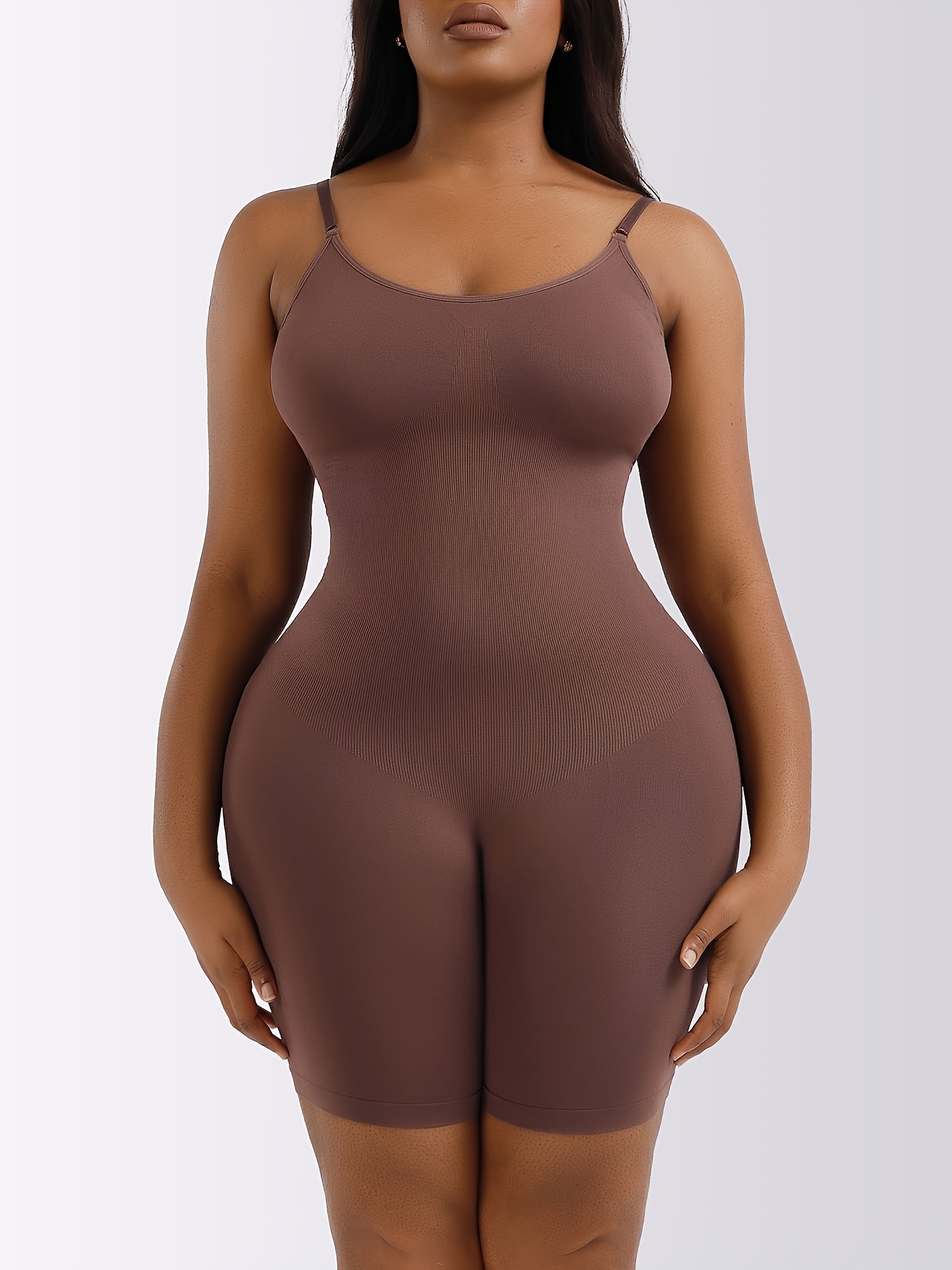 Womens Shapewear Bodysuit Tummy Control Backless Body Shaper Seamless High  Waist Butt Lifter Camisole Jumpsuit (Color : Skin, Size : Medium) :  : Clothing, Shoes & Accessories
