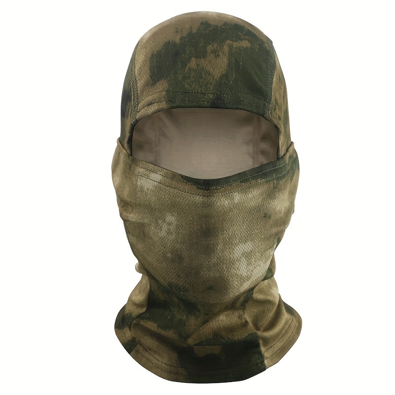 Tactical Camouflage Masks Balaclava Full Face Mask Outdoor Sport Windproof Cycling Hiking Skiing Camo Scarf Mask Hat Camo Print Hat Temu