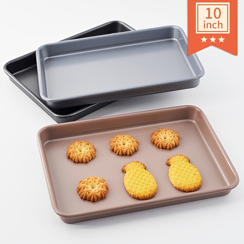 Baking Sheets, Small Cookie Sheets, Baking Tray, Nonstick Carbon Steel  Baking Pans, (inner ) - Temu