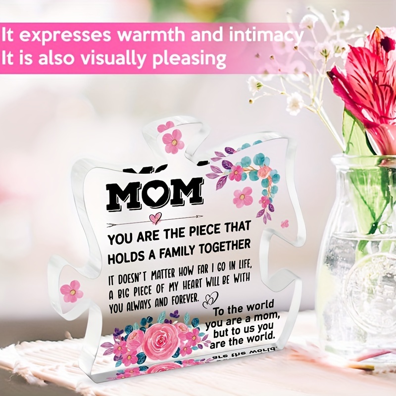 Mothers Day Gifts, Family Puzzle Stand, Mother Daughter Gifts, Gift Fr –  Gift4Happiness